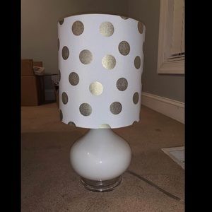 Polka dot lamp